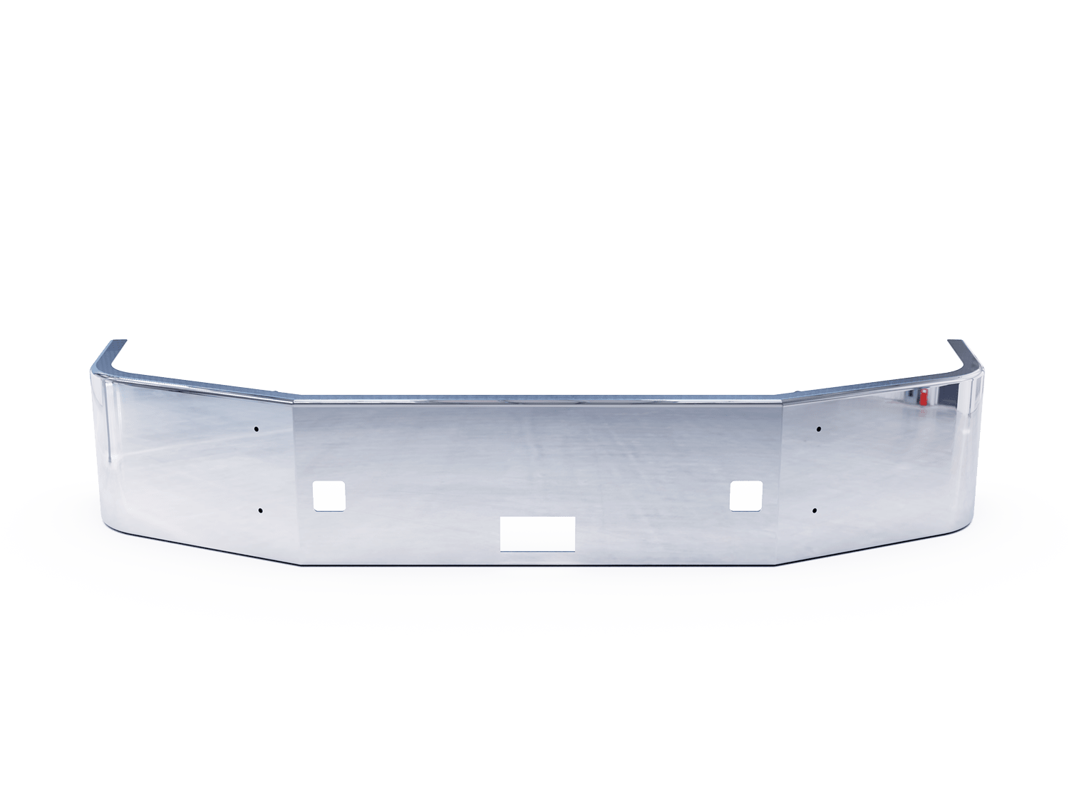 Chrome bumper for Peterbilt 386 (2002–2014) Galhor Bumper