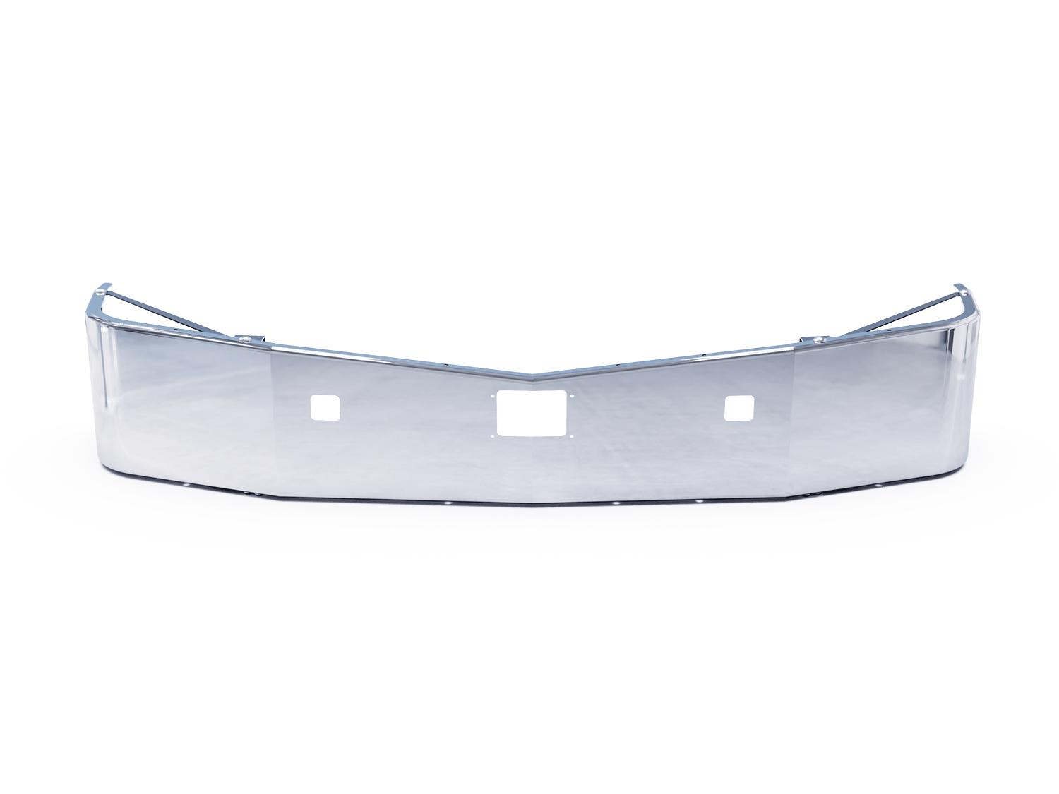 Chrome bumper for Peterbilt 579 (2012+) Galhor Bumper