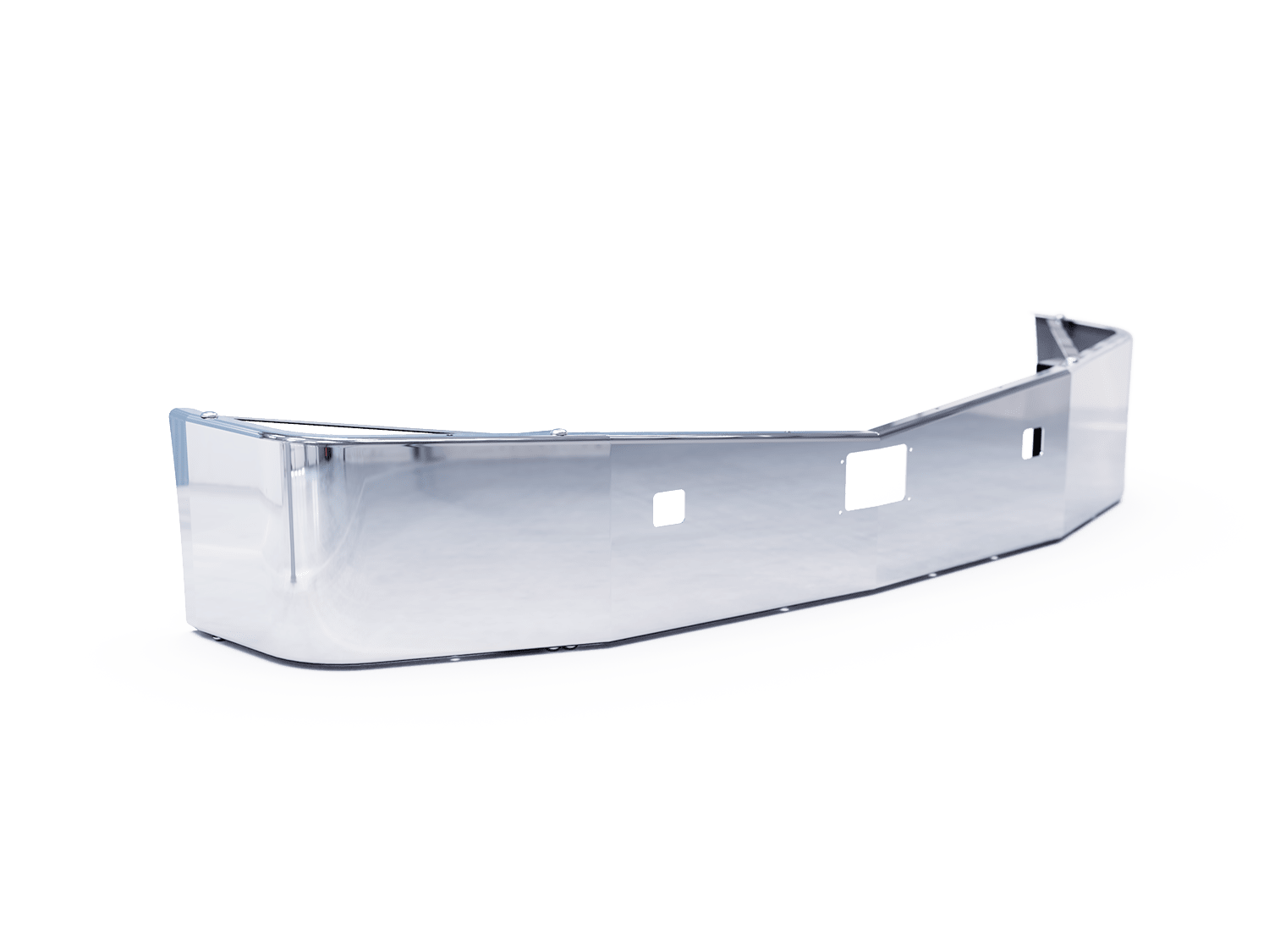 Chrome bumper for Peterbilt 579 (2012+) Galhor Bumper