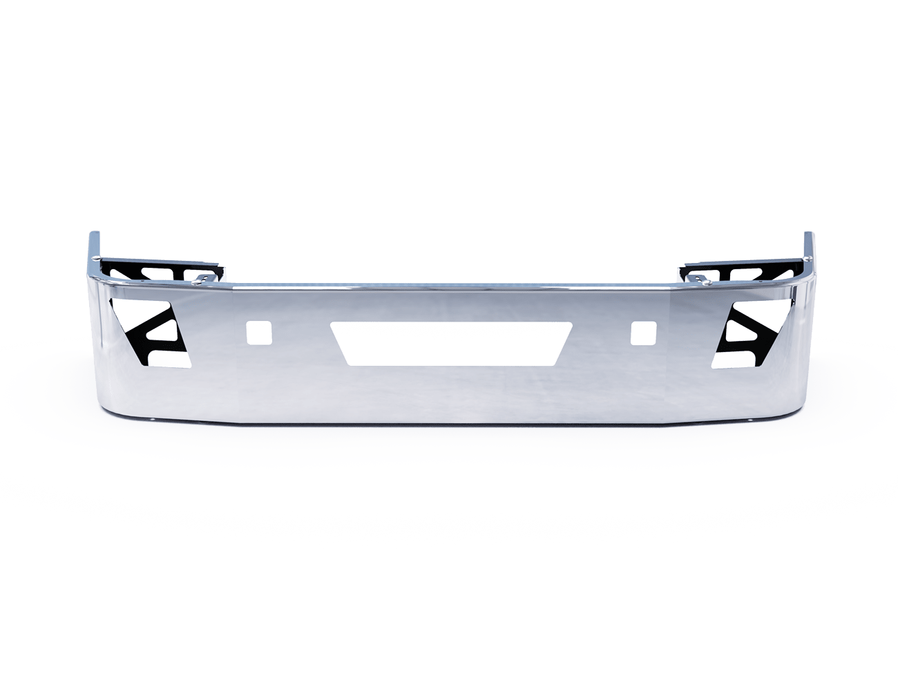 Chrome bumper for Volvo VNL (2004–2017) Galhor Bumper